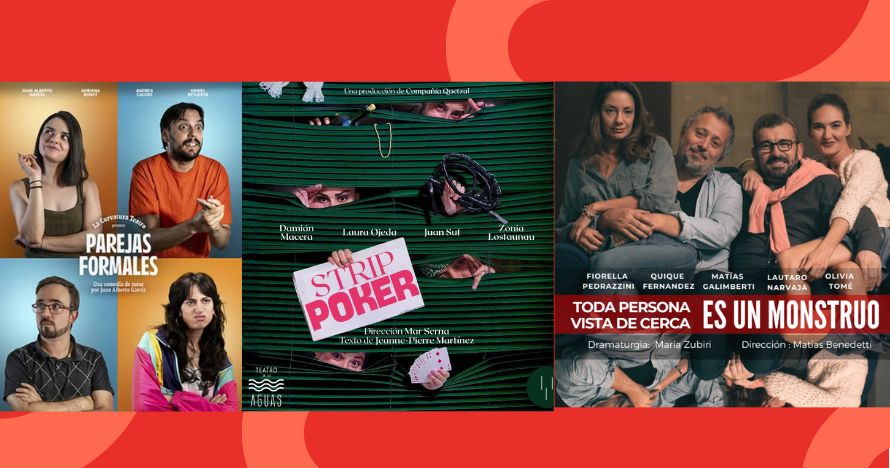 Parejas, vecinos y amigos: el teatro como terreno de fricción